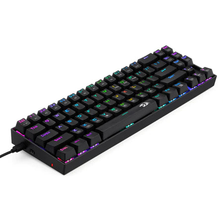 Redragon K599-KRS Deimos Wired/Wireless Mechanical Gaming Keyboard 60% Compact Tenkeyless RGB Backlit Computer Keyboard for Windows PC Gamers 70 Key Red Switch – Black Redragon K599-KRS Deimos Wired/Wireless Mechanical Gaming Keyboard 60% Compact Tenkeyless RGB Backlit Computer Keyboard for Windows PC Gamers 70 Key Red Switch – Black
